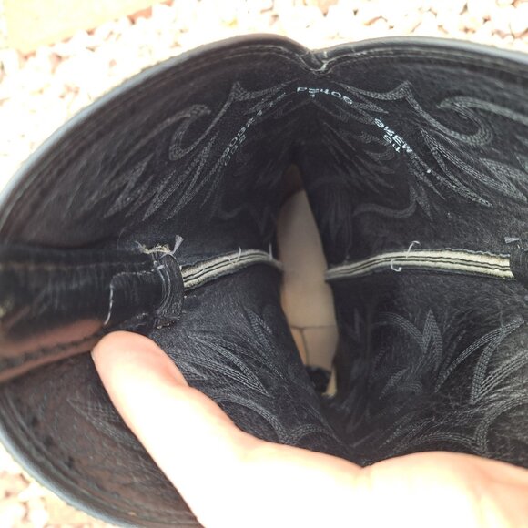 Dan Post Great Western Cowboy Boots Pointed Toe Size 9.5 EW - Picture 9 of 10